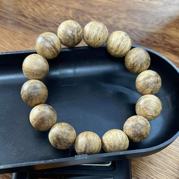 Gelang Kayu Gaharu Papua Asli Super 16 mm