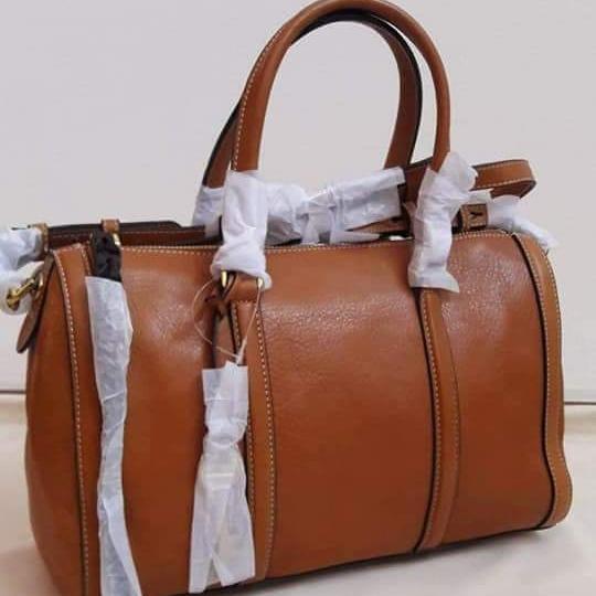 Tas Fossil Fosil Kendal Large Brown