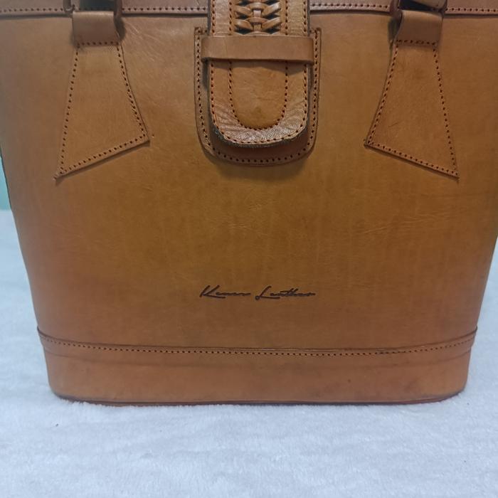 Tote bag Kenes Leather kulit nabati