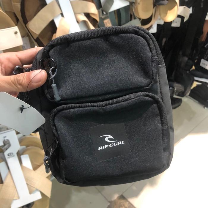tas pria rip curl original pouch midnight new blak
