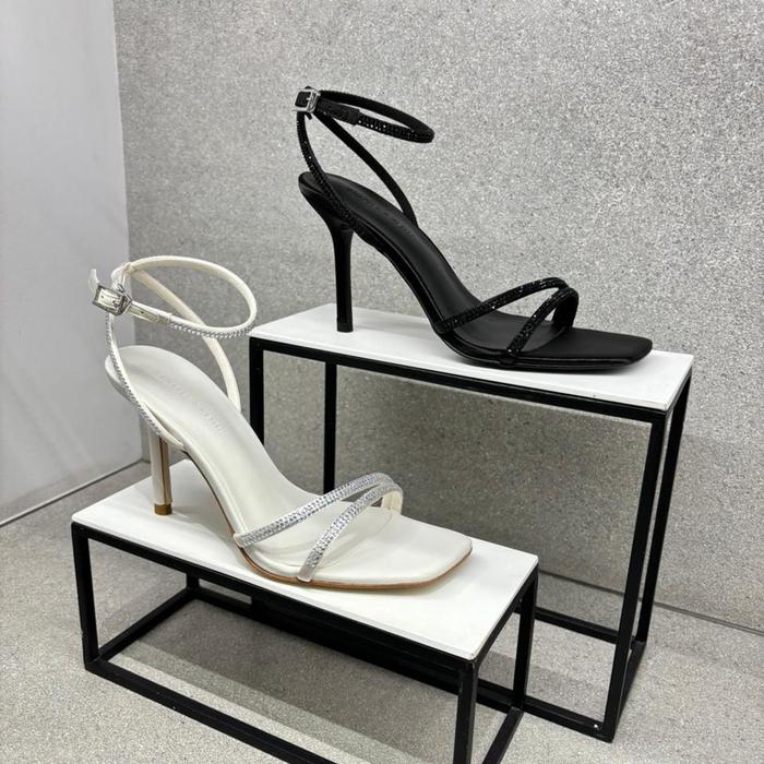 CK Sepatu Wanita Heels Original 665 - Garansi Refund Jika Palsu, Include Box & Dustbag, Pengiriman C