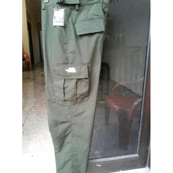 Celana Panjang Cargo Tnf (Ijo Army)