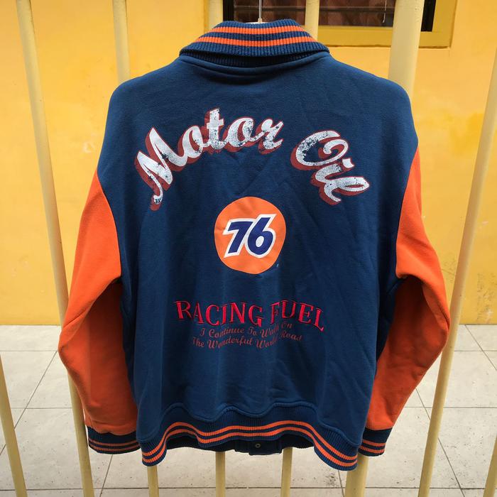 Jaket Lubricant 76 Kondisi Utuh Size XL