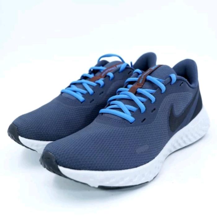 Sepatu Running Men Nike REVOLUTION 5 Pria BQ3204 404 Original