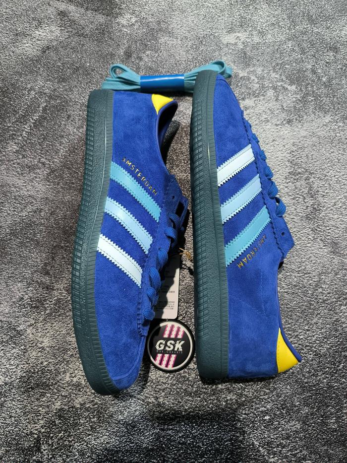 adidas amsterdam blue original