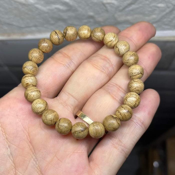 Gelang Kayu Gaharu Papua Asli Super 8 mm