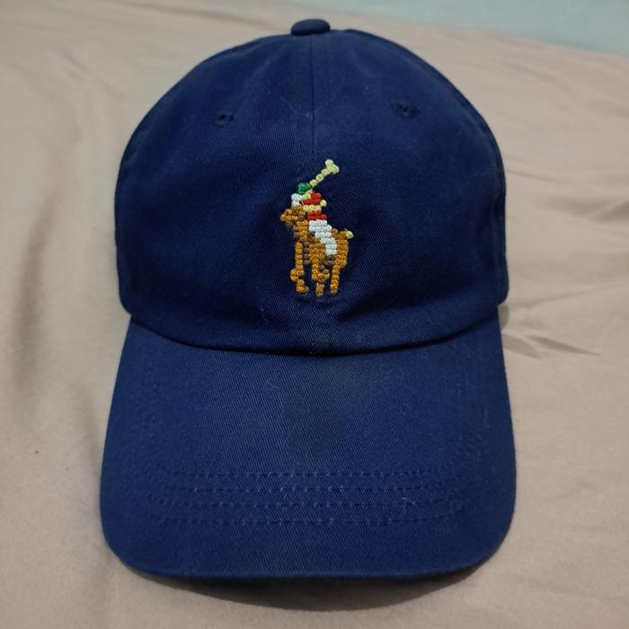 Caps Polo Ralph Lauren Nintendo Navy Original Leather Strap
