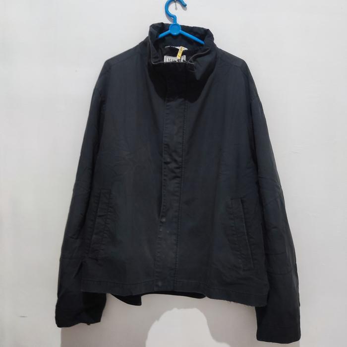 Jaket kasual pria VersaceSport size 3XL warna hitam
