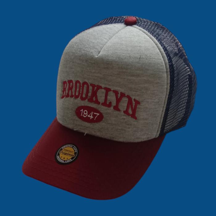 topi pria levis original red black