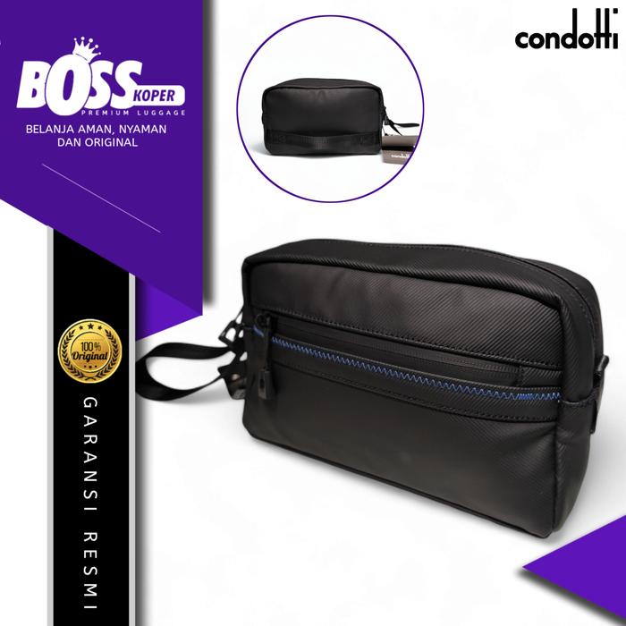 Tas Tangan Clutch Handbag Pria CONDOTTI Kasual Casual Selempang Original