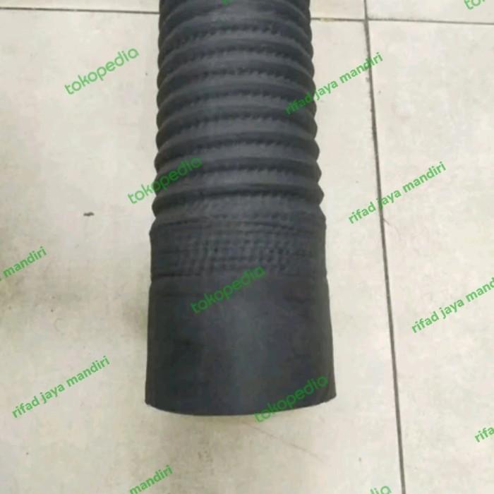 rubber flexible hose 4" inch x 5 meter knalpot