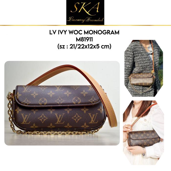 LV Authentic Ivy WOC Monogram