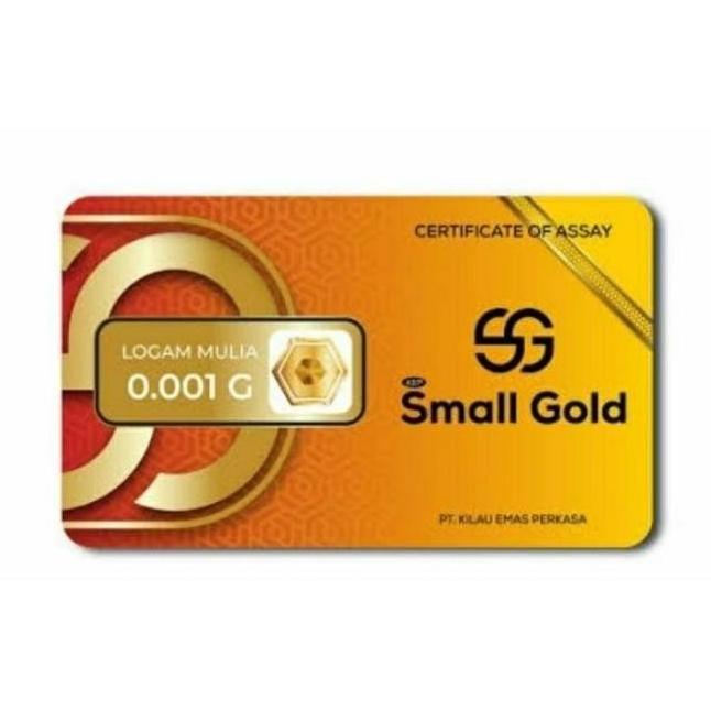Ready !! Emas 0.001G Small Gold Baby Gold
