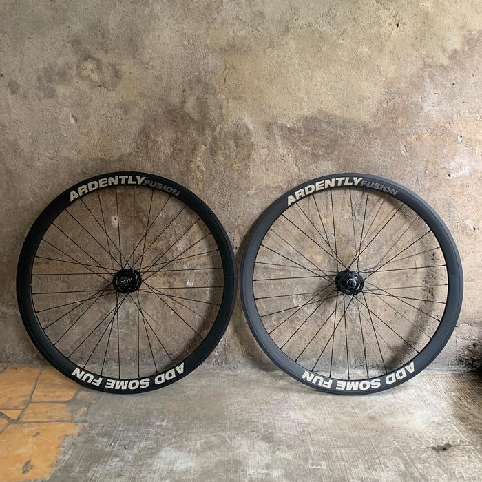 Wheelset ardently fusion pair sepasang fixie terbaru