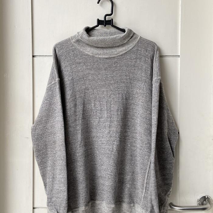 WAREHOUSE & CO Grey Loopwheel Sweatshirt