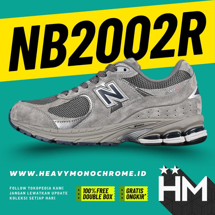 NB Balance 2002R Light Grey Sneaker ML2002RA (Size 36-46.5)
