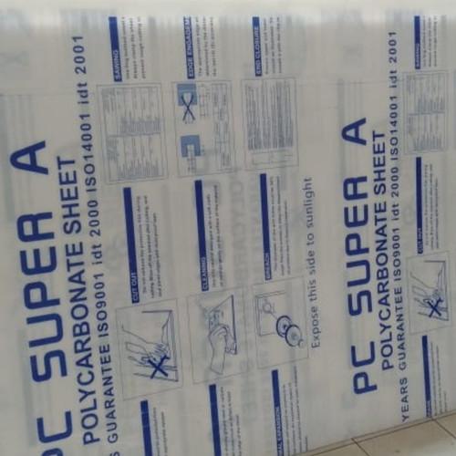 polycarbonate bening/clear 6mm × 122cm × 244cm