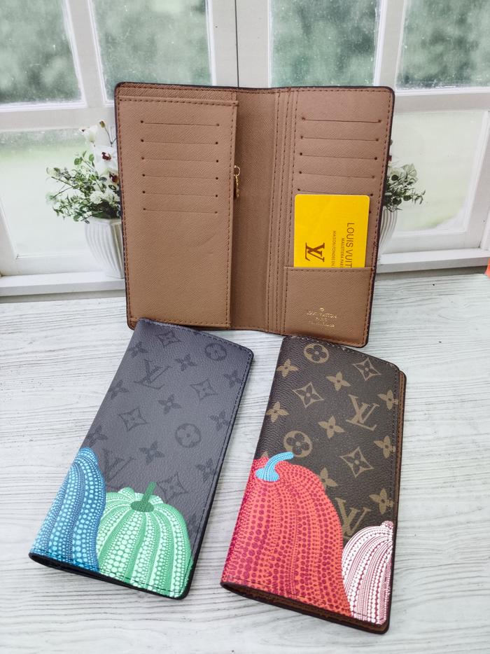DOMPET WALLET PRIA 62665 LIPAT LONG KULIT LABU MELON IMPORT QUALITY + FREE BOX