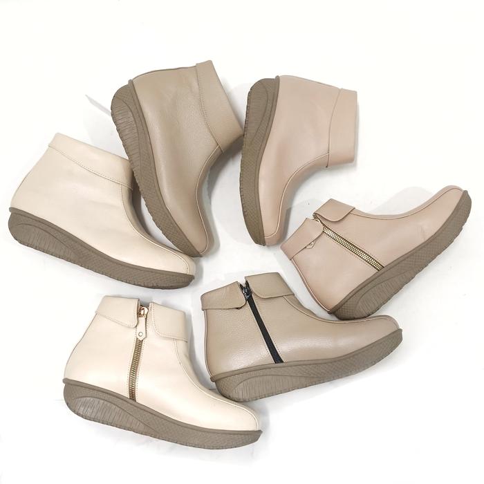 Sepatu Wanita boots sepatu Kulit Wanita Garut Asli Sepatu Papirut