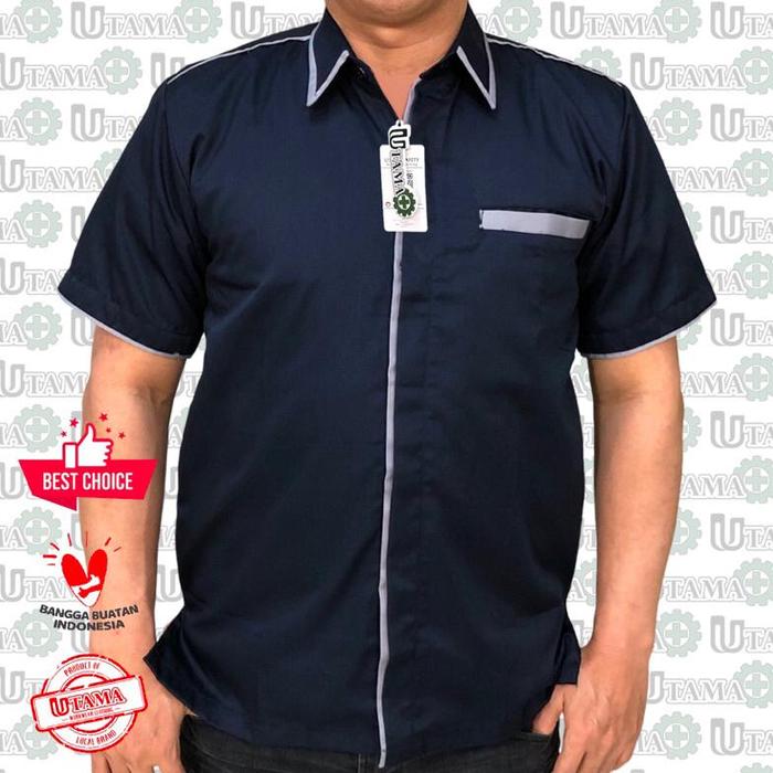 Kemeja Kerja Minimalis - Kemeja Kerja Kantor - Seragam Pegawai - Atasan Karyawan