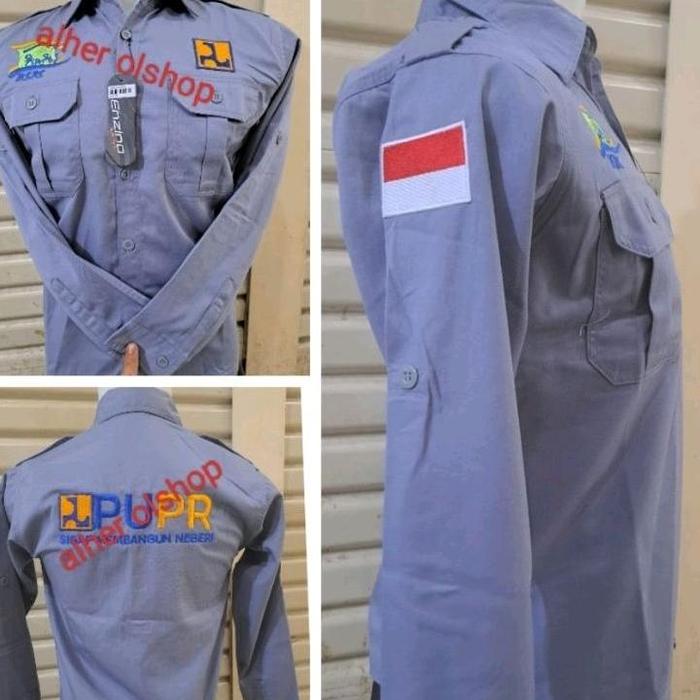 kemeja PUPR baju PuPr seragam PuPr Pdh PUPR Pdl PuPr kemeja kerja PUPR baju kerja PUPR seragam kerja