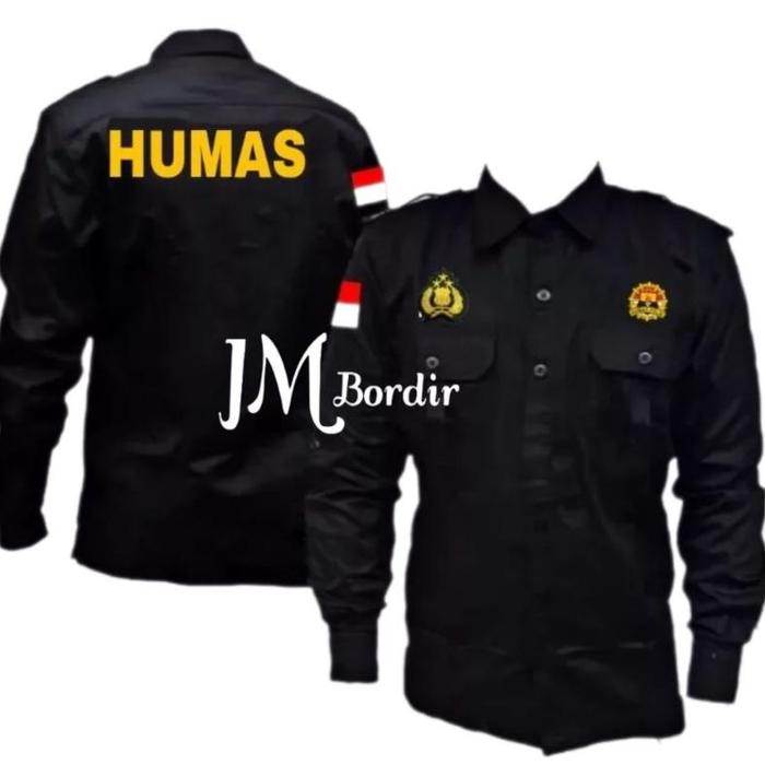 KEMEJA HUMAS BORDIR || SERAGAM HUMAS BORDIR