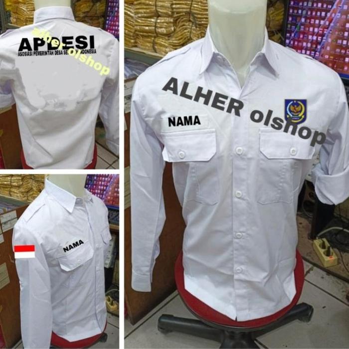 kemeja APDESI baju APDESI seragam APDESI Pdh APDESI Pdl APDESI kemeja kerja APDESI baju kerja APDESI