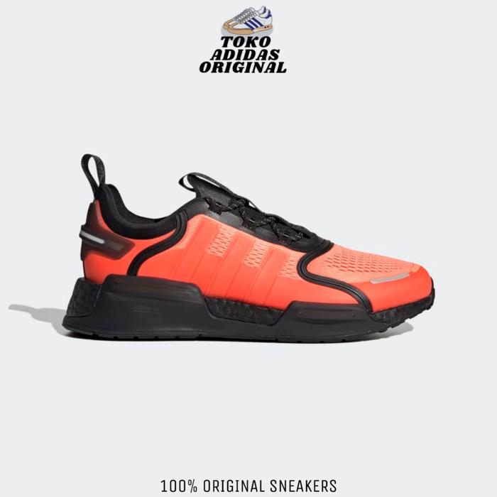 SEPATU SNEAKERS PRIA ADIDAS NMD V3 BEAM ORANGE GX2088 ORIGINAL RESMI