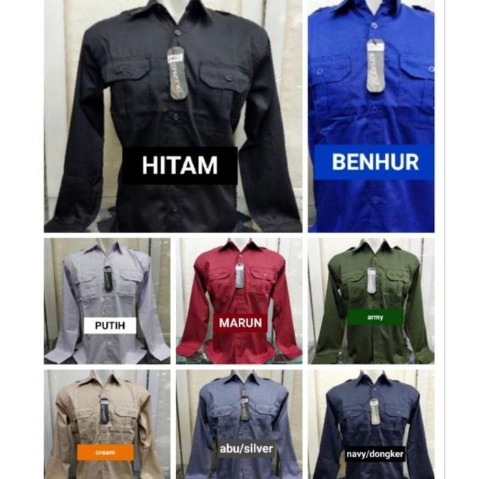 Kemeja Daikin baju Daikin seragam Daikin Pdh Daikin Pdl Daikin kemeja kerja Daikin baju kerja Daikin