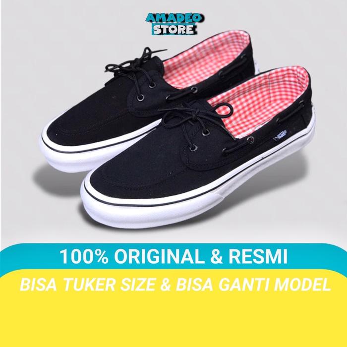 vans zapato black white original bnib