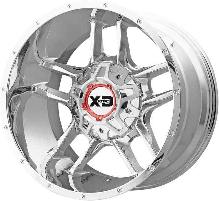 Velg Mobil XD KMC XD839 CLAMP Original Ring 20 Chrome