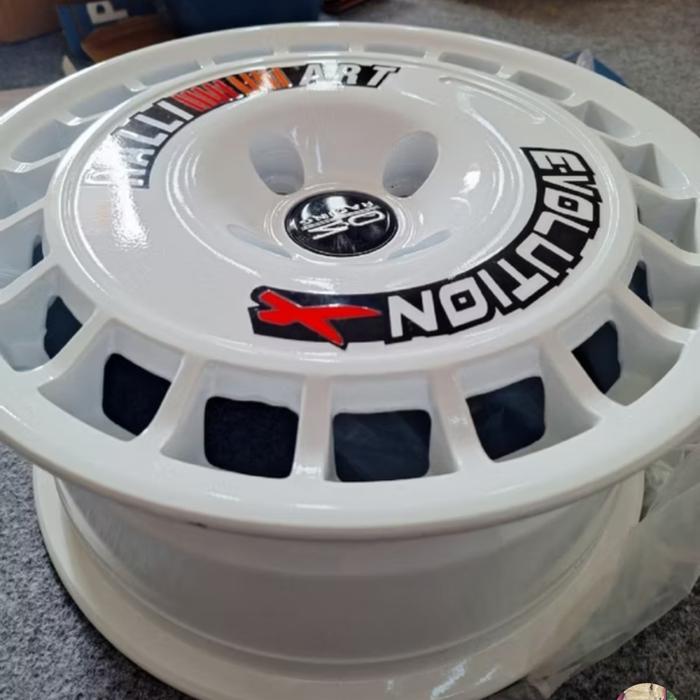 sticker velg rally r15 evolution x