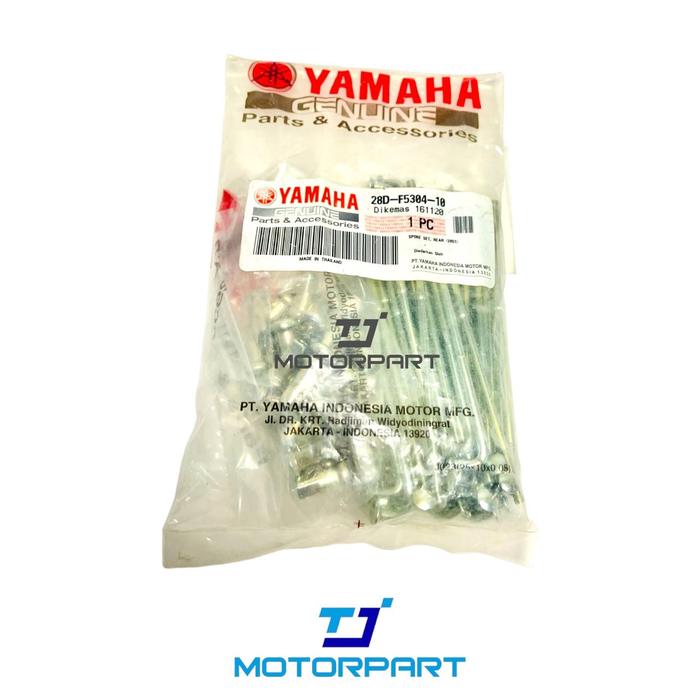 28D-F5304-10 Ruji Jari Jari Roda Belakang Mio Sporty, Mio J, Mio M3 YAMAHA 100% Original