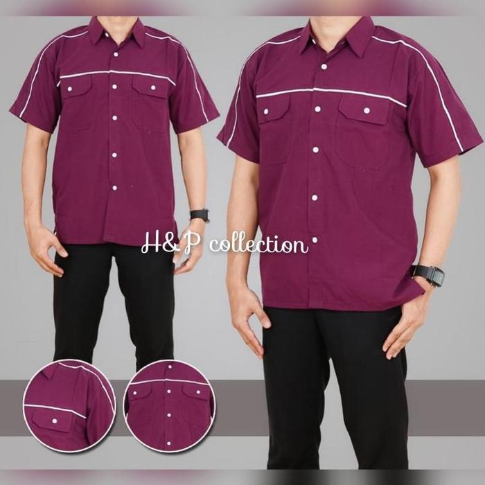 RC Kemeja Seragam Kerja Biru , Baju Seragam Hitam , Baju Seragam Oren , Baju Seragam Ungu , Baju Ser