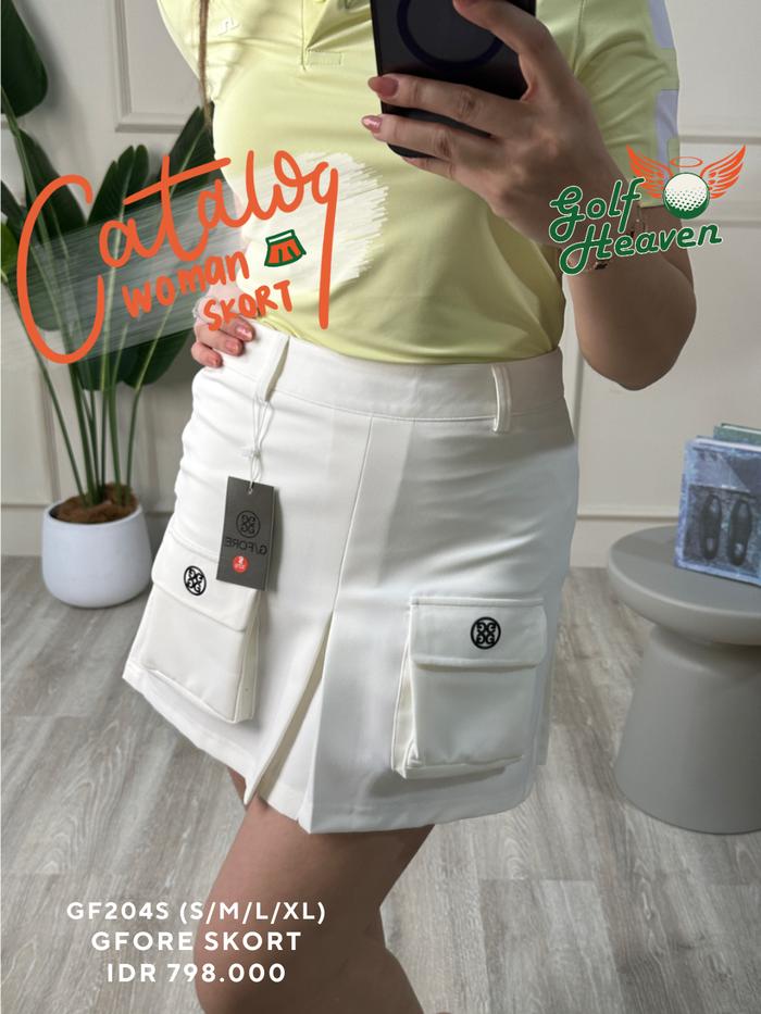 [GolfHeaven] GFore Golf Ladies Skort
