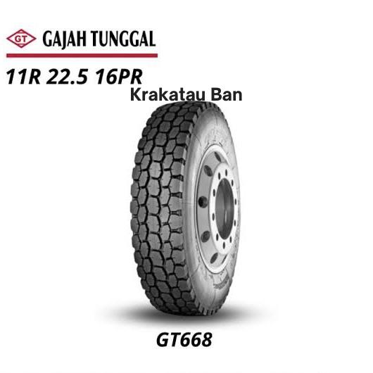 Ban truck 11R22.5 GT Giti GT668 Tubles Radial Kawat 11 R22.5 Ban Bus Tubless