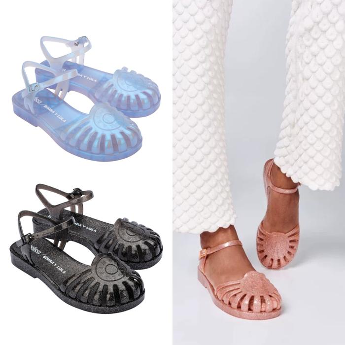 Sandal Mellisa X Bimba Y Lola Glitter Shoes