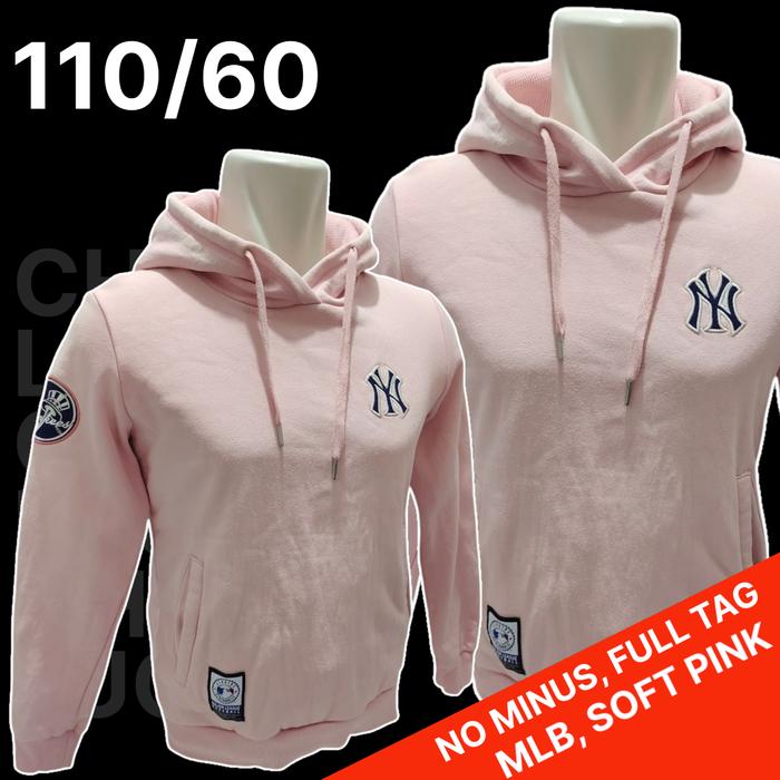 HD Sweater Hoodie Pink MLB Original/Hoodie Pink MLB Original, Bekas