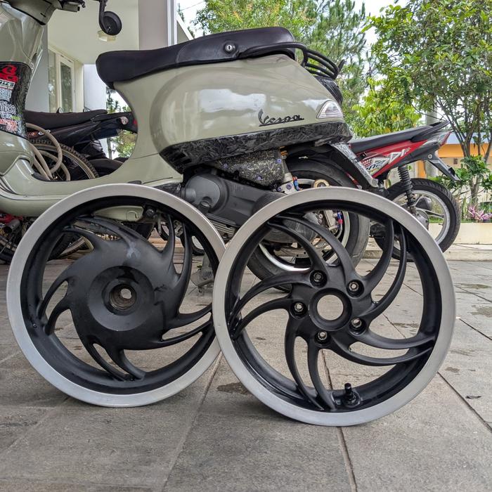 velg Piaggio fly powdercoat