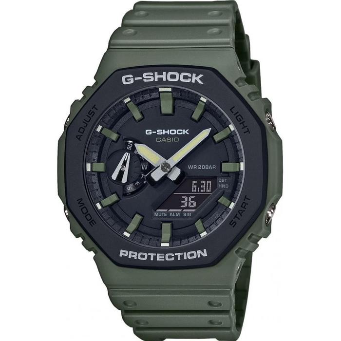 SWISS Import Jam Tangan Pria Original G-Shock Classic Green | GA-2110SU-3AER