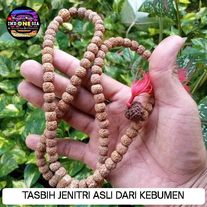Tasbih Biji Jenitri 99 Butir Rudraksha Asli dari Kebumen