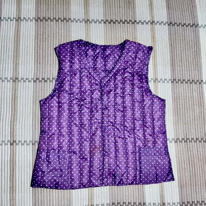 Rompi Vest Bulang Wanita Korea Brand  Size 60x50 Wanita Like New Second Preloved