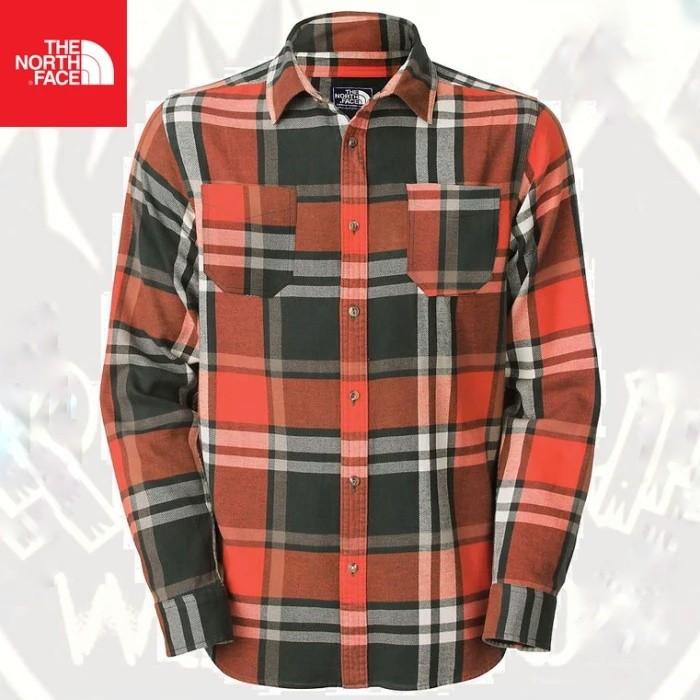 Kemeja Outdoor Flanel The North Face Gallito Red