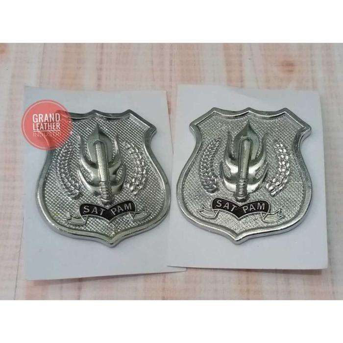 Pin Kewengan Satpam Logo Silver