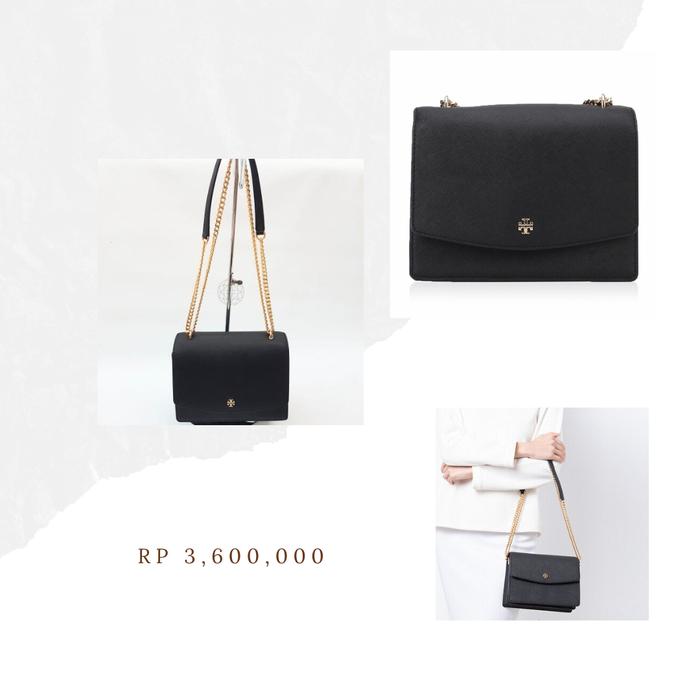 Tory Burch Emerson Flap Shoulder Bag murah branded jastip amerika usa original asli baru new not bek