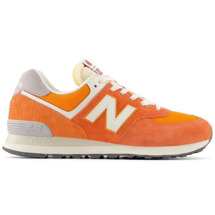 Sepatu Sneakers Pria New Balance 574 Gulf Red/Orange Original