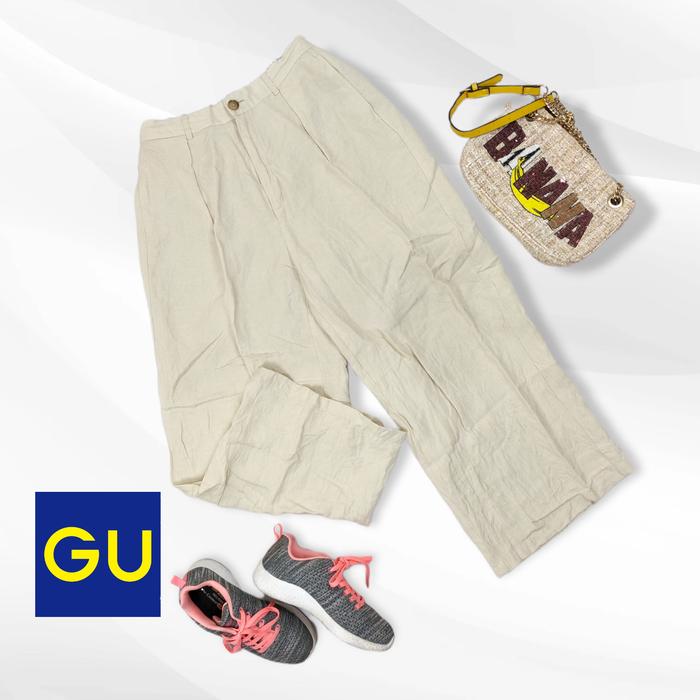 RR Fashion Style | Celana Kulot Cream Polos