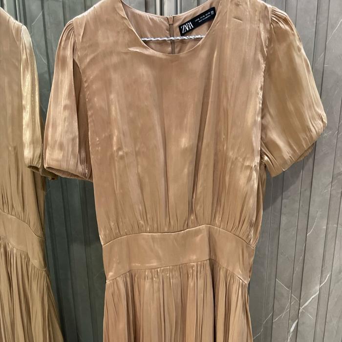 Fashion Dress Women Zara Midi Dress