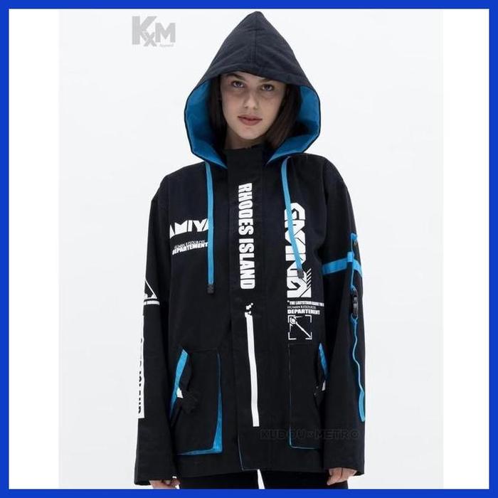 Jaket Parka Amiya Rhodes Island Arknight Doktah Murahh