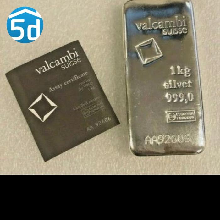 perak batangan 1 kg valcambi